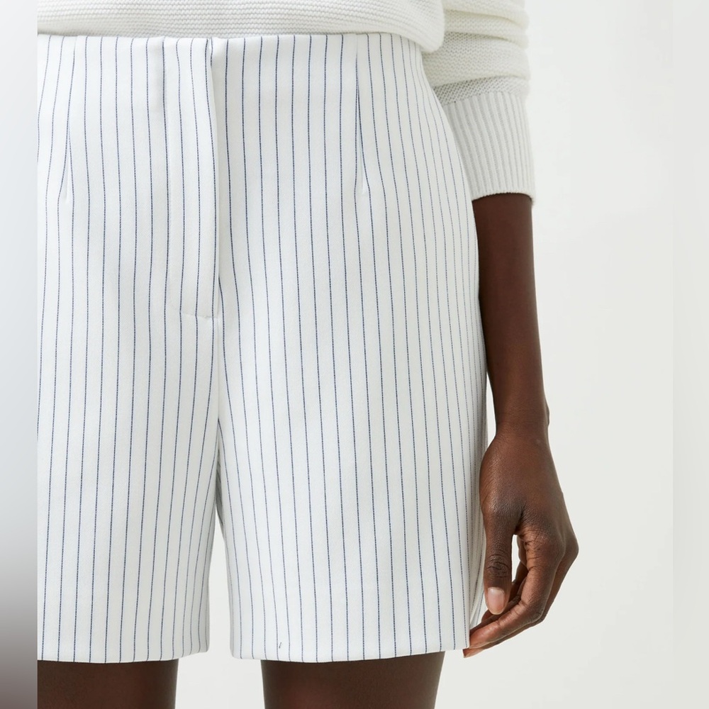 French Connection- Whisper Pinstripe Shorts NWT